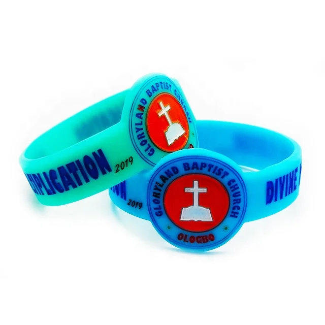 Direct Factory Price Custom Logo Silicone Wristband Business Promotion Silicone Bracelet