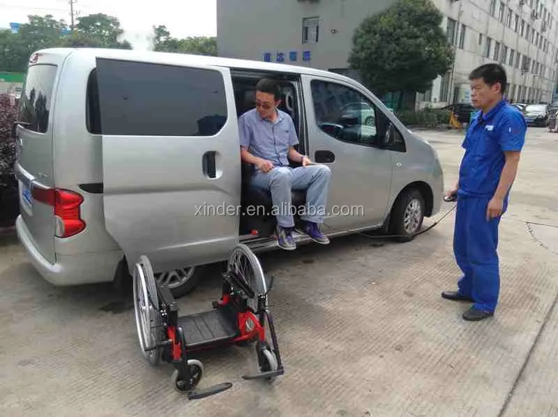 S-LIFT-W-PRO swivel lifting seat with wheelchair for van and motorhome made in China