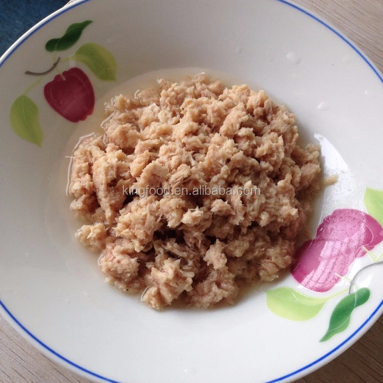 Легкое мясо снежинки тунца консервированные в овощном/натуральном