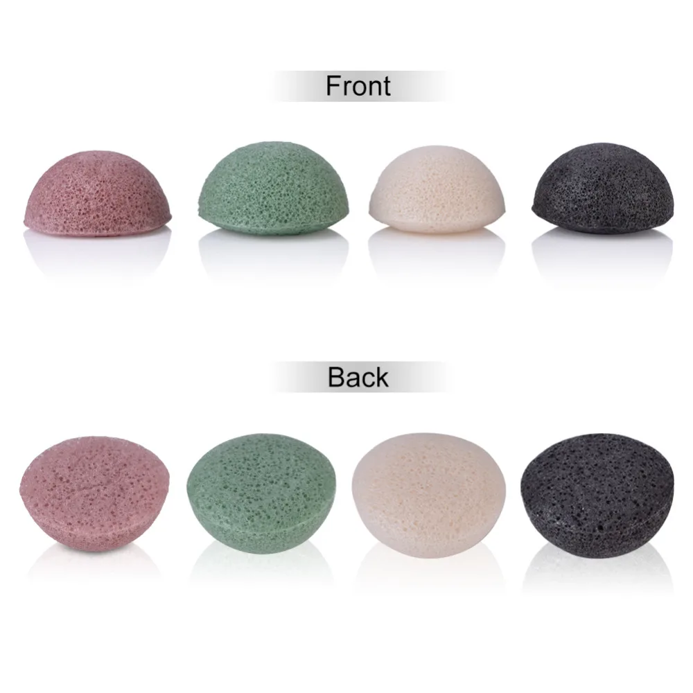 
2019 Best Factory Supplier Oem Facial Cleaner Makeup Sponges Top Import Magic Konjac Sponge Wholesale With Charcoal 