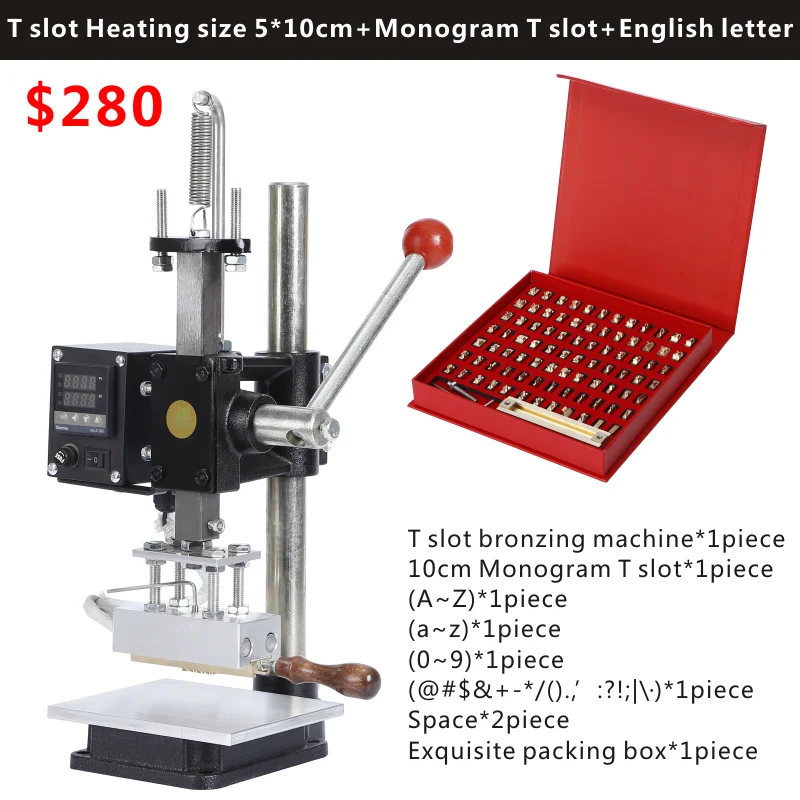 
300W Stainless Steel Manual Bronzing Tipper Stamper PVC Card Hot Foil Stamping Machine 