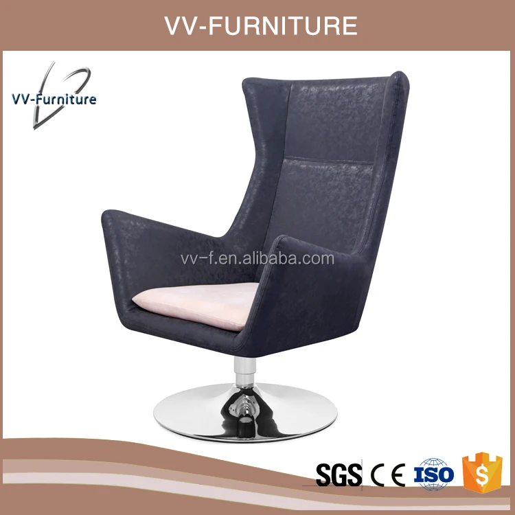 high fabric comfortable modern living room accent chair