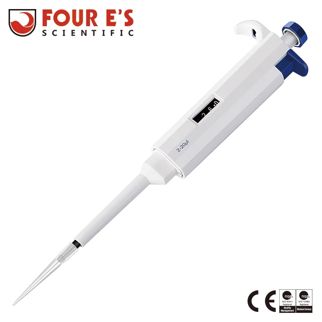 Low plunger pressure Ergonomic design Adjustable Volume autoclaved  plastic Pipette tips 0.1ul to 10ml