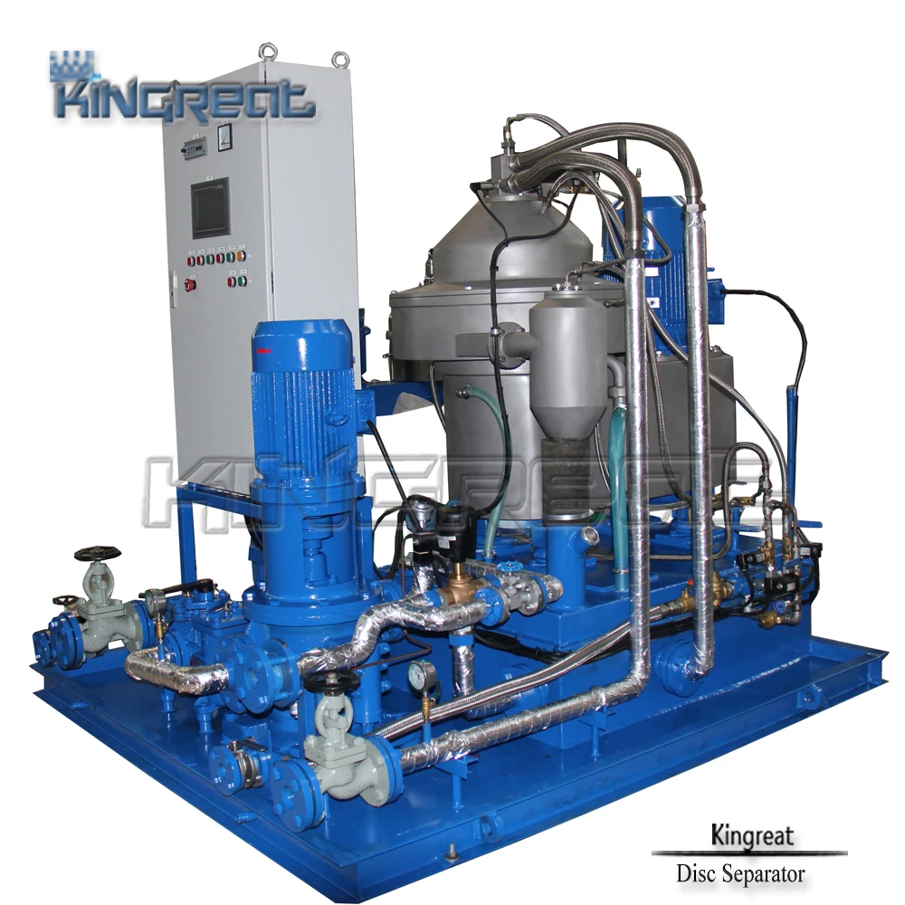 Modular type vertical structure 3-phase centrifugal HFO separator
