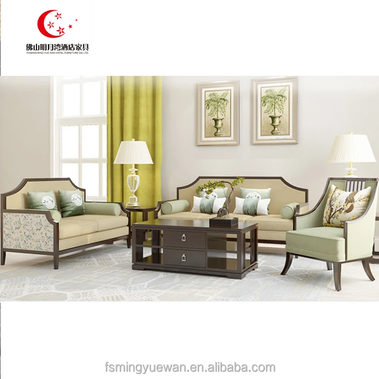 Living Room Furniture relaxing chair classic design wooden frame lounge sofa arm chair