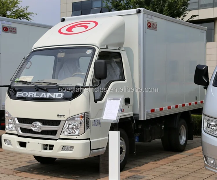 Forland H3 4,1 метров 1,5 тонны дизельное топливо легкая Коммерческая Доставка сухие Грузовые Фургоны цена