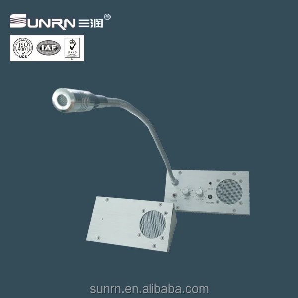 Talk Through Glass Intercom window intercom