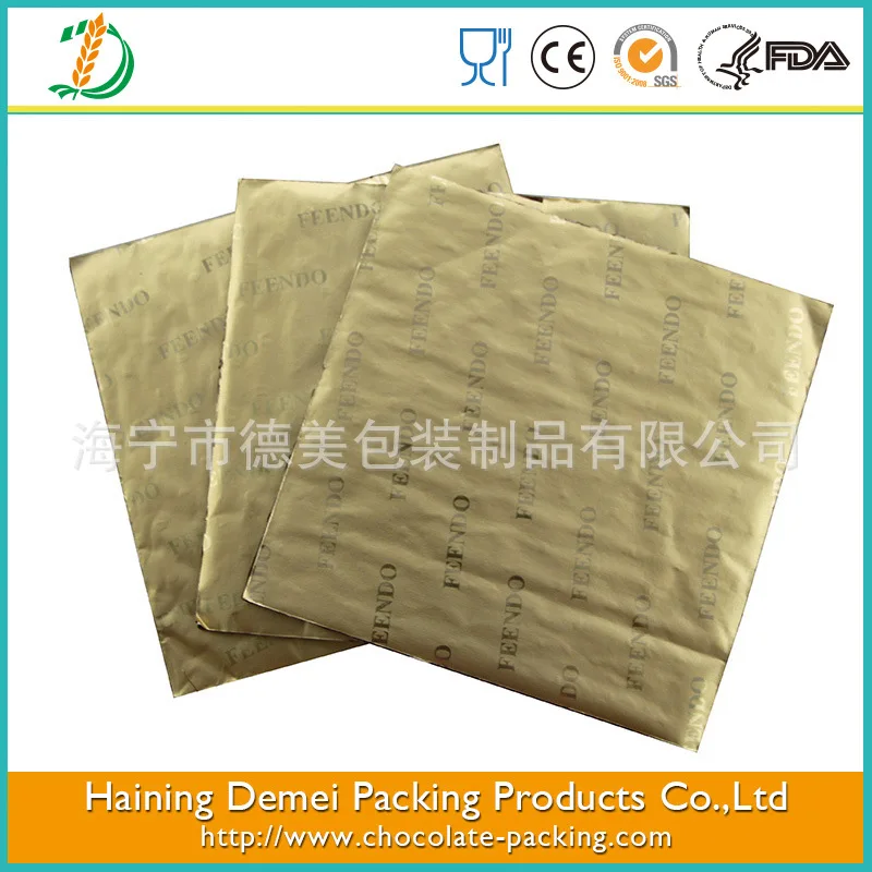 
Chocolate packing paper. Shock of paper,chocolate paper pad 