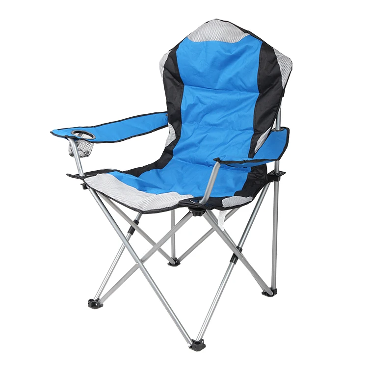 Deluxe Outdoor Padded Outdoor Folding Chair Camping Chair for Picnic and Camping