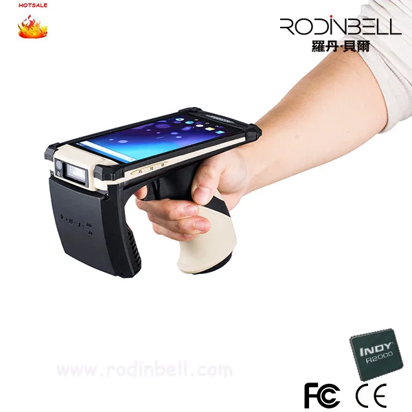 
Long range wireless Android 6.0 UHF RFID handheld data terminal 