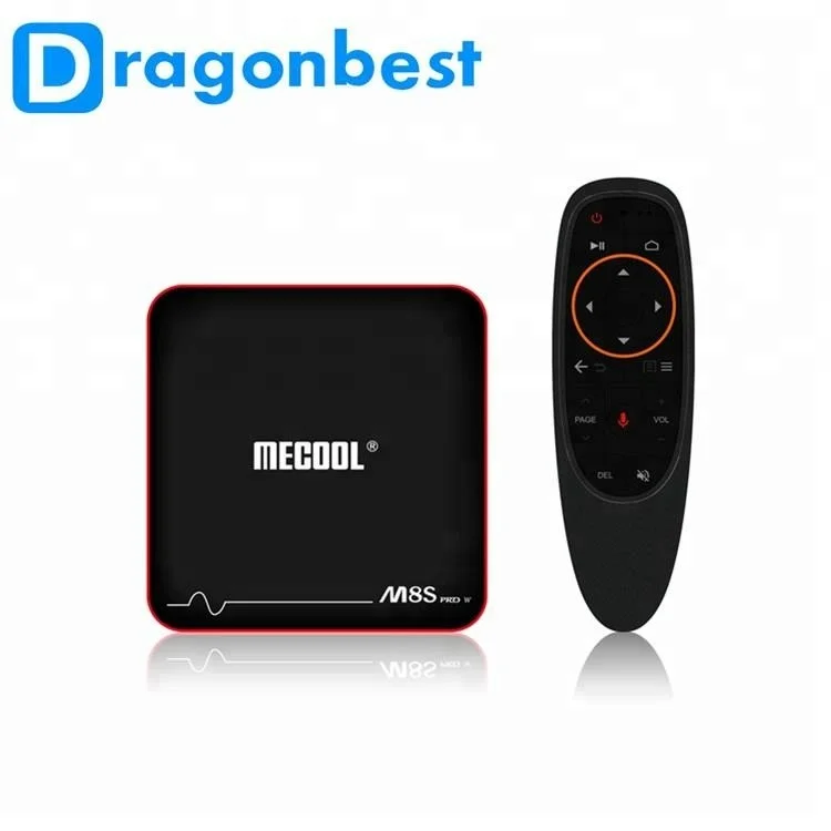 Amlogic S905W android tv box m8s pro W ATV 2G 16G ott tv box with tv android 7.1 voice air mouse HDD player