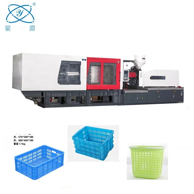 
plastic crates producing injection molding machine 