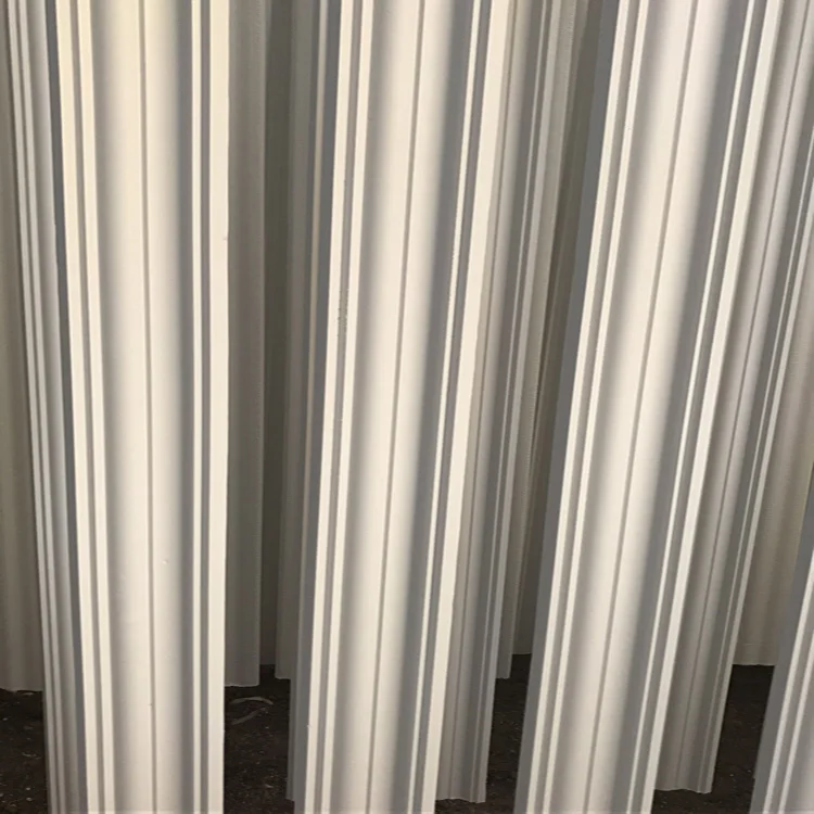 Decorating Material Gypsum Cornices White Color Classic Design Plaster Coving