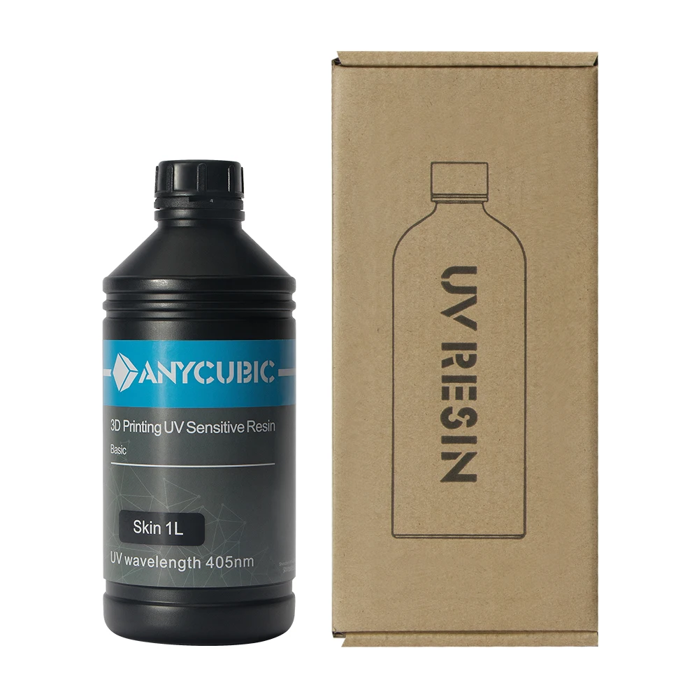  Фотонный 3D-принтер ANYCUBIC 500 нм ЖК-дисплей УФ-чувствительный нормальный мл/1 л жидкий печатный материал в бутылке случайный