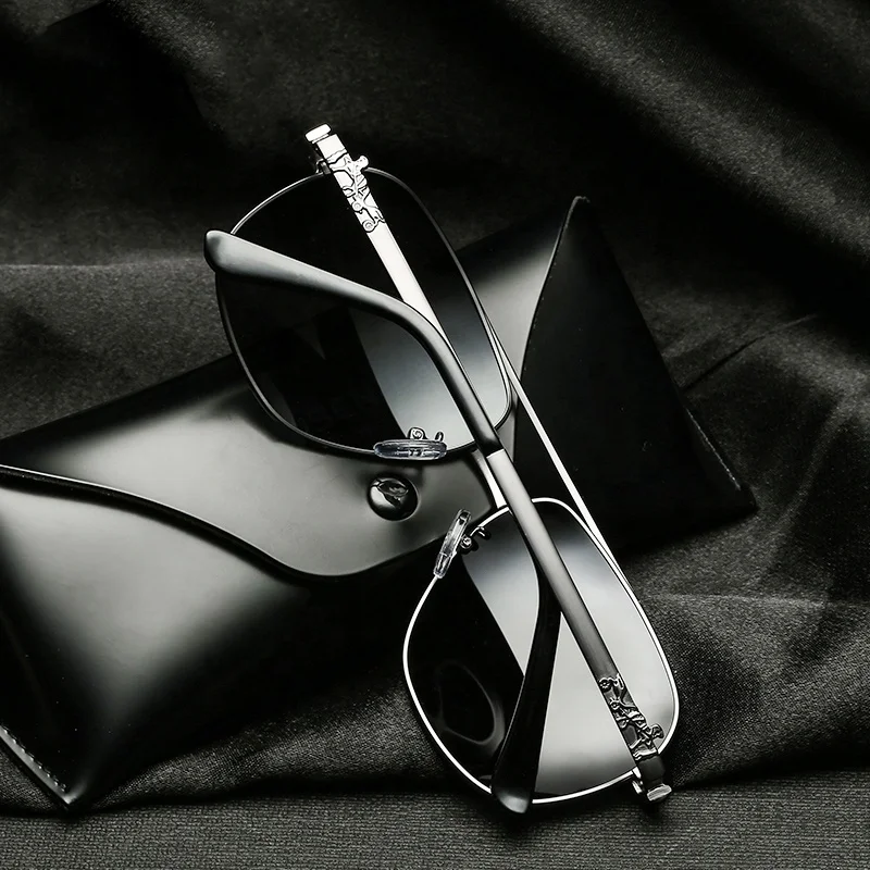 
2019 Ready Goods Classic OEM Custom Logo Wholesale Men Glasses Eyewear Polarized Night Vision Goggles Eyeglasses 2812N 