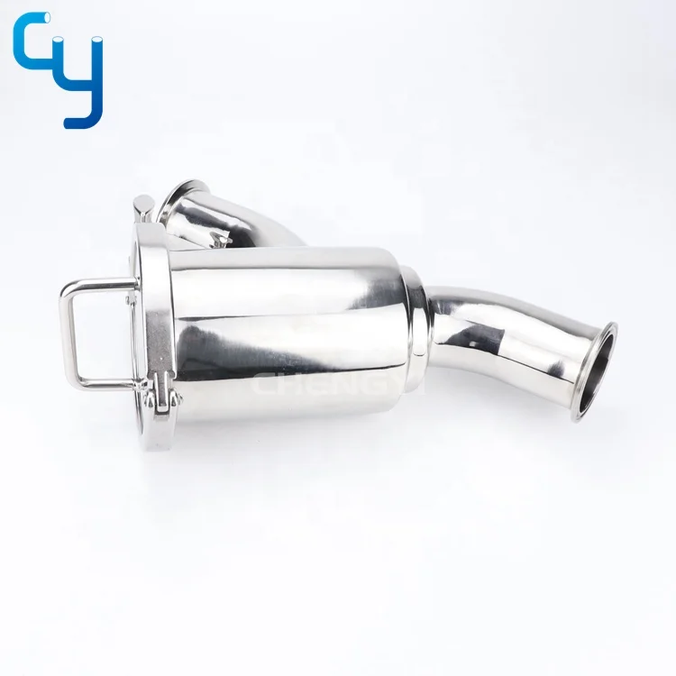 Stainless steel sanitary Y type strainer