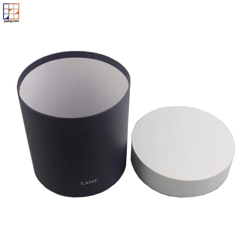 Luxury design round hat flower box for floral packing