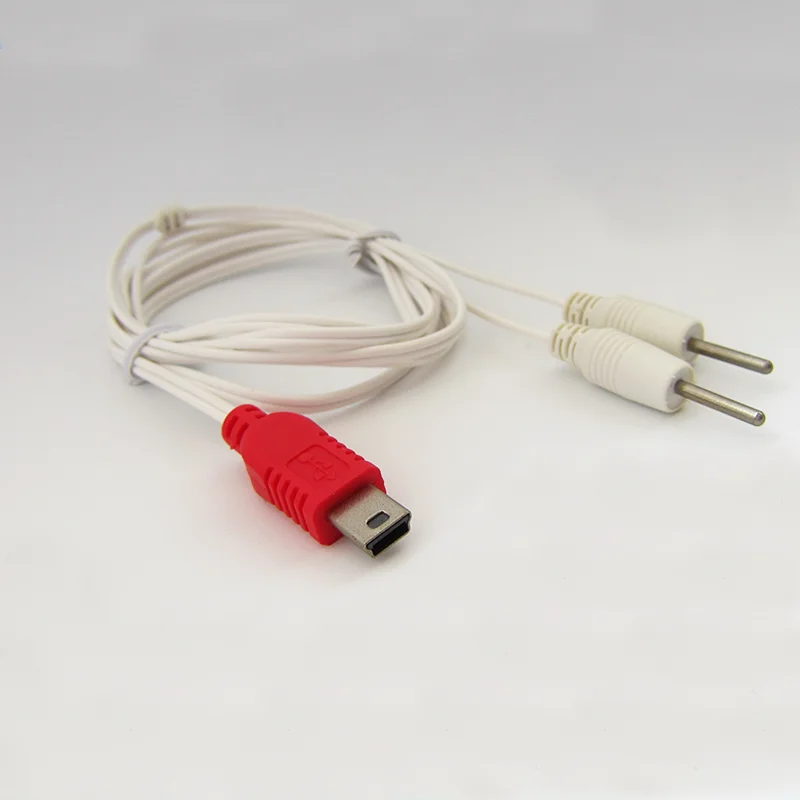 Durable 1.5M Medical Tens Electrodes ECG Leads Wire Medical Cable For Electrotherapy Equipment