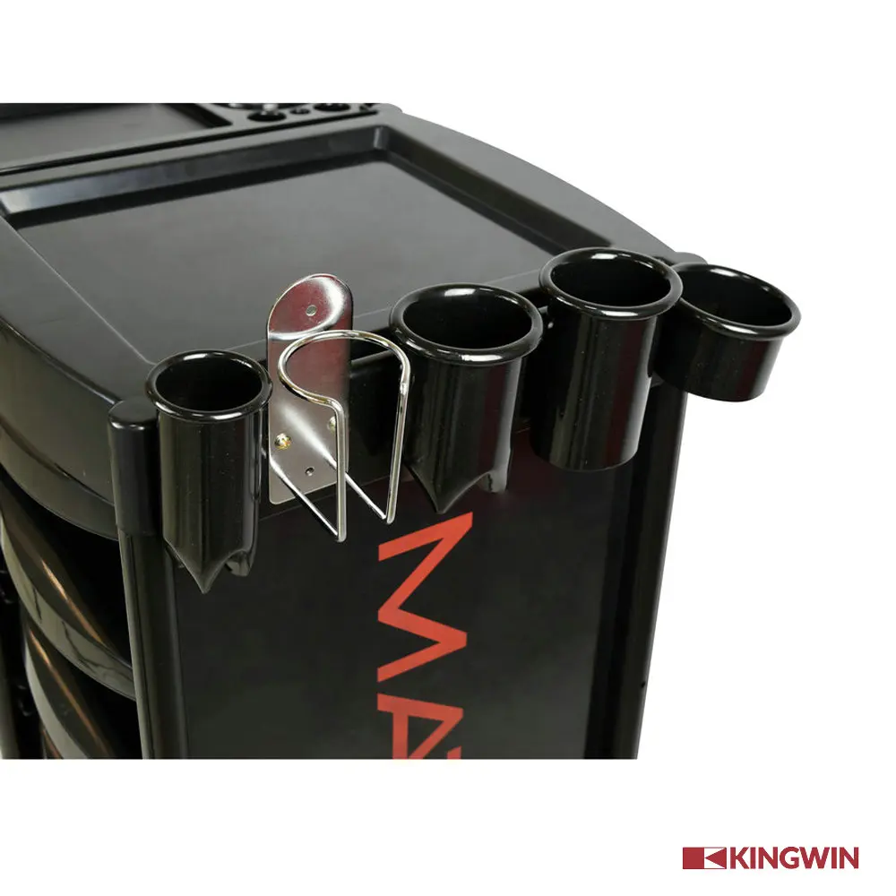 Delux hair salon rolling trolley cart