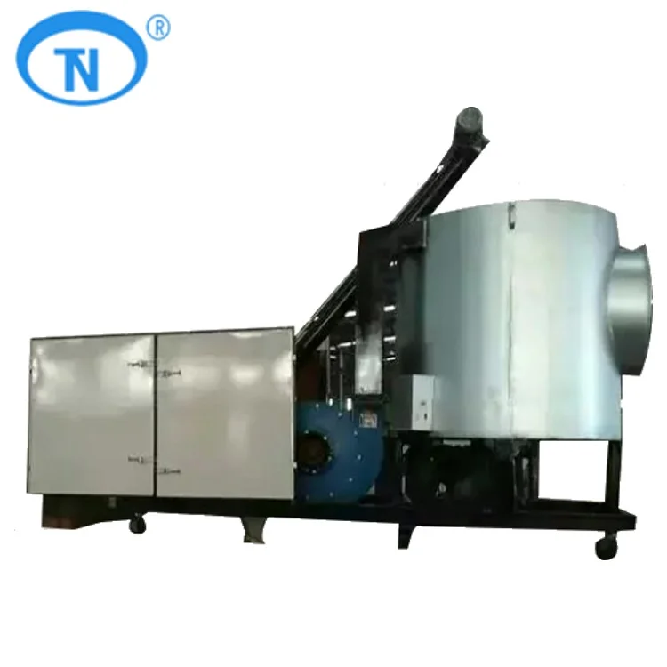 Environmental wood chips biomass burner pellet burner fireplace