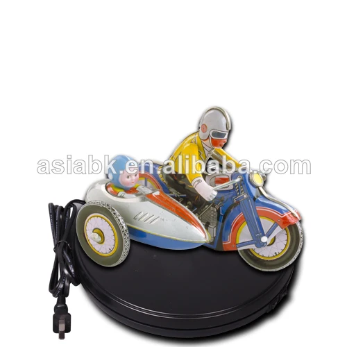 motorcycle turntable toys base display