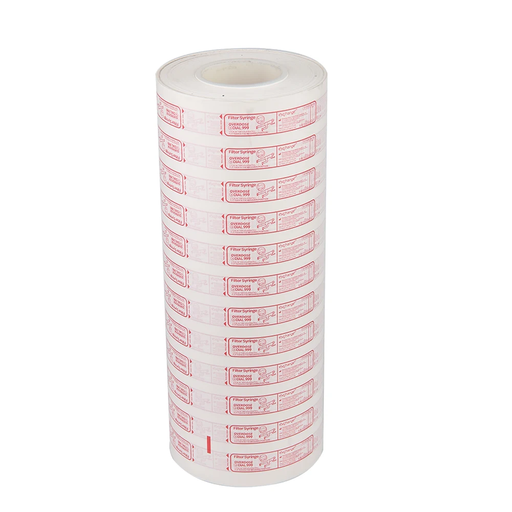 Медицинская Бумага с клейким покрытием, рулон бумаги с полиэтиленовым покрытием