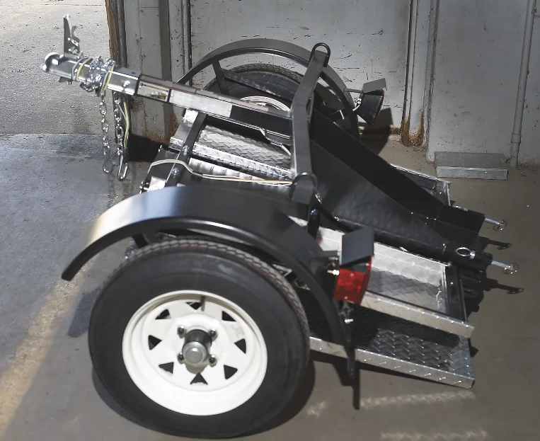 
Flatbed Utility Trailer / Motorcycle Transport Trailer for Sctoor Motorcycle 