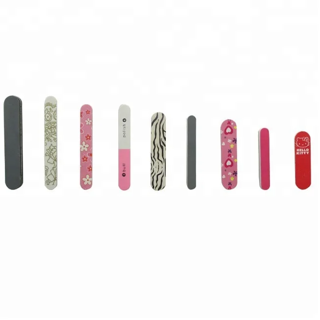 Supplier customized design mini manicure nail care sanding polish file emery board match box