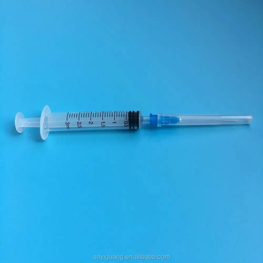 
3ml disposable syringe Blister packing 