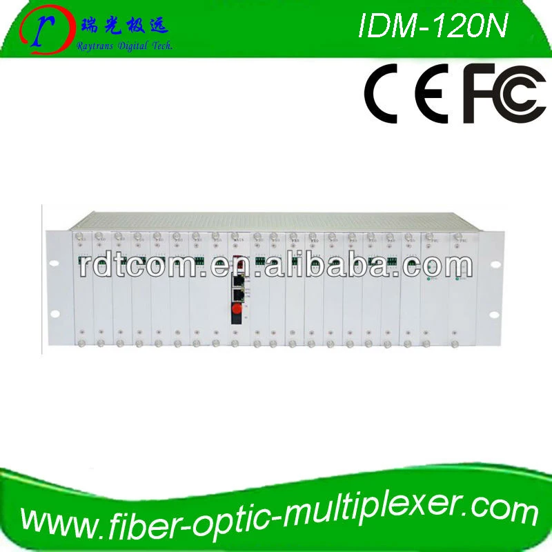 120 портов волоконно-оптических Ethernet мультиплексор PCM СМИ