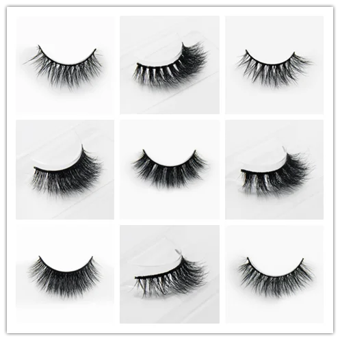 New style 100% siberian mink lashes with private packaging