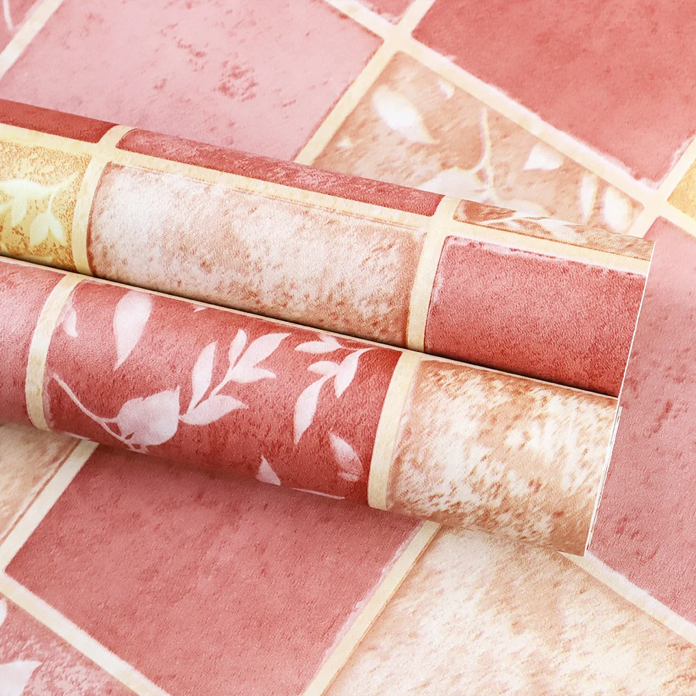 Vinyl adhesive contact paper waterproof toilet self stick wallpaper for kids