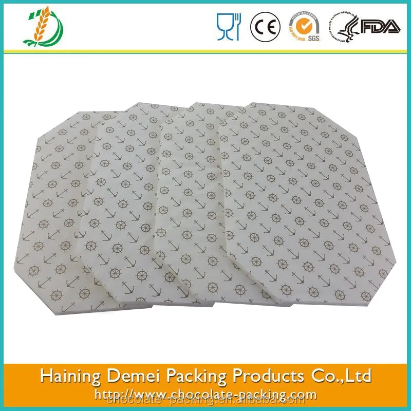 
high quality chocolate paper cushion pad cake baking factory supply directly 