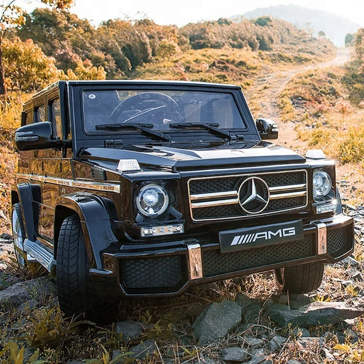 Лицензированный Детский Электрический автомобиль Mercedes Benz G63, детский автомобиль