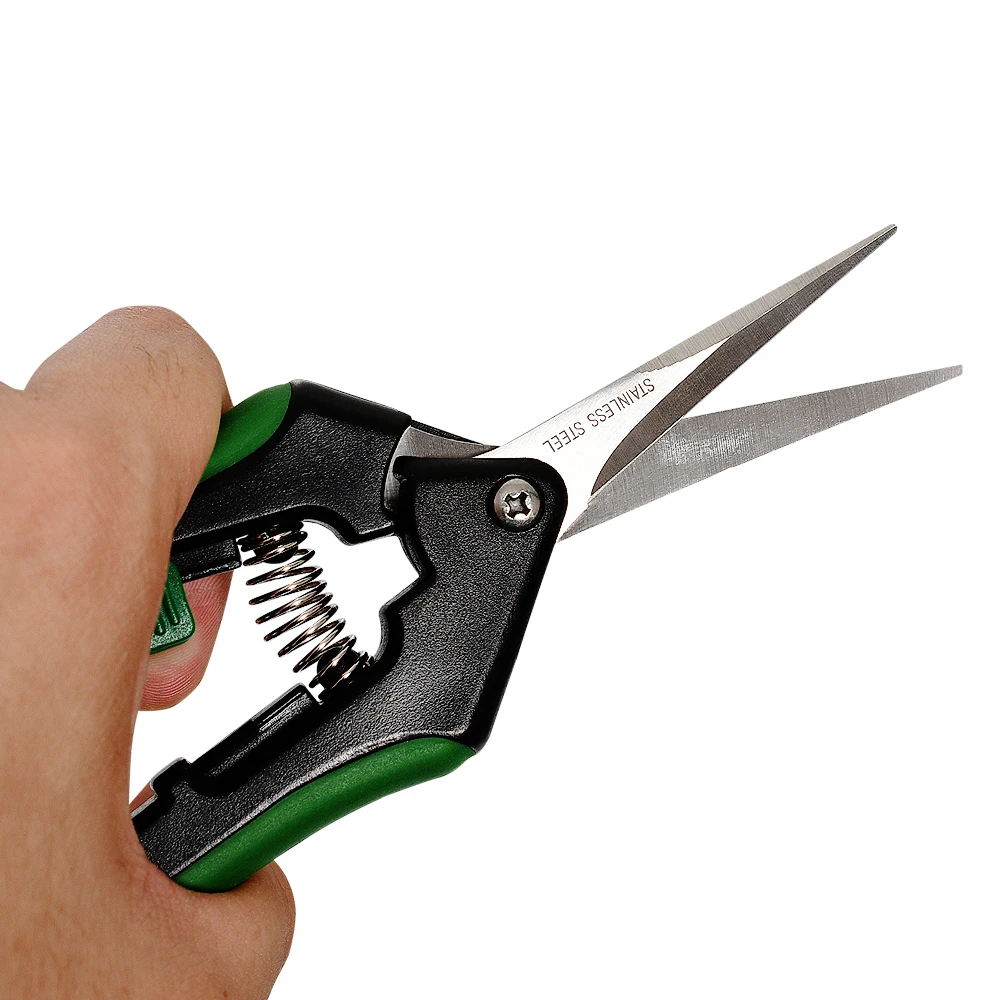
Hydroponic Harvest Garden Curved Blade Trimming Pruning Scissors 