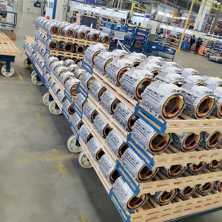 Трехфазный двигатель W21 для беличьей клетки с алюминиевой рамой переменного