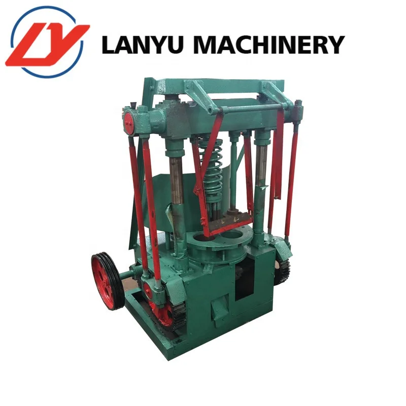 New Type 140 Coal Briquette Machine with Engine and Motor for Manufacturing Plant and Farm Industries