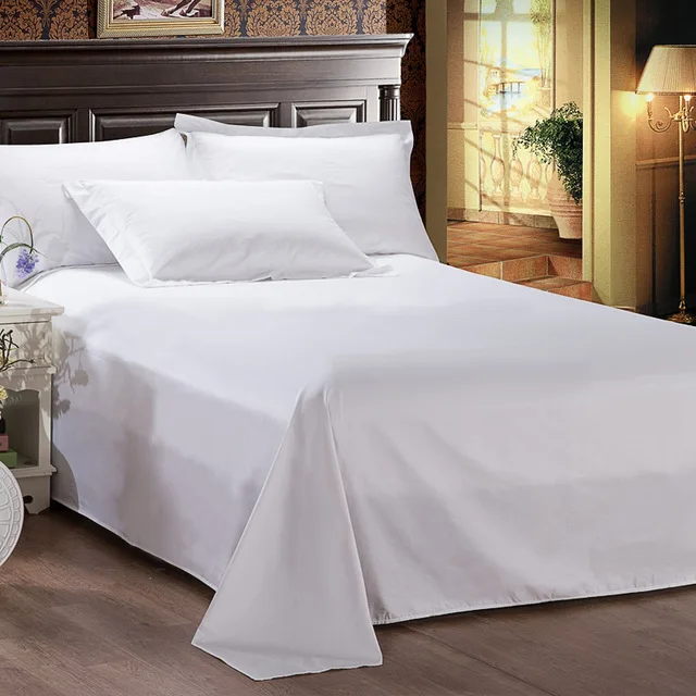 Cheap Bulk 100% Cotton Hospital Flat Bed Sheets
