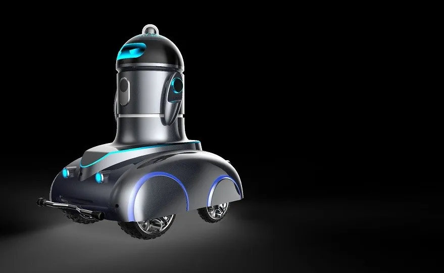 NEW Waterproof  Patrol Security Service Robot