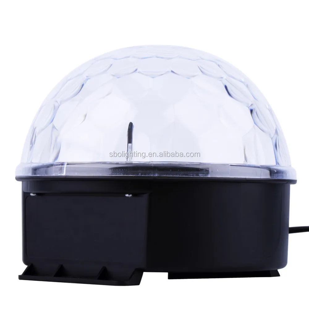 6 видов цветов чешское стекло диско шар Вечерние огни Strobe модуль активации звука при больших размеров волшебный сценический свет