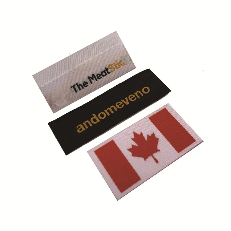 Brand Name Wholesale Fabric Custom Garment Jeans Custom T-Shirt Tags Design Printed Clothing Label