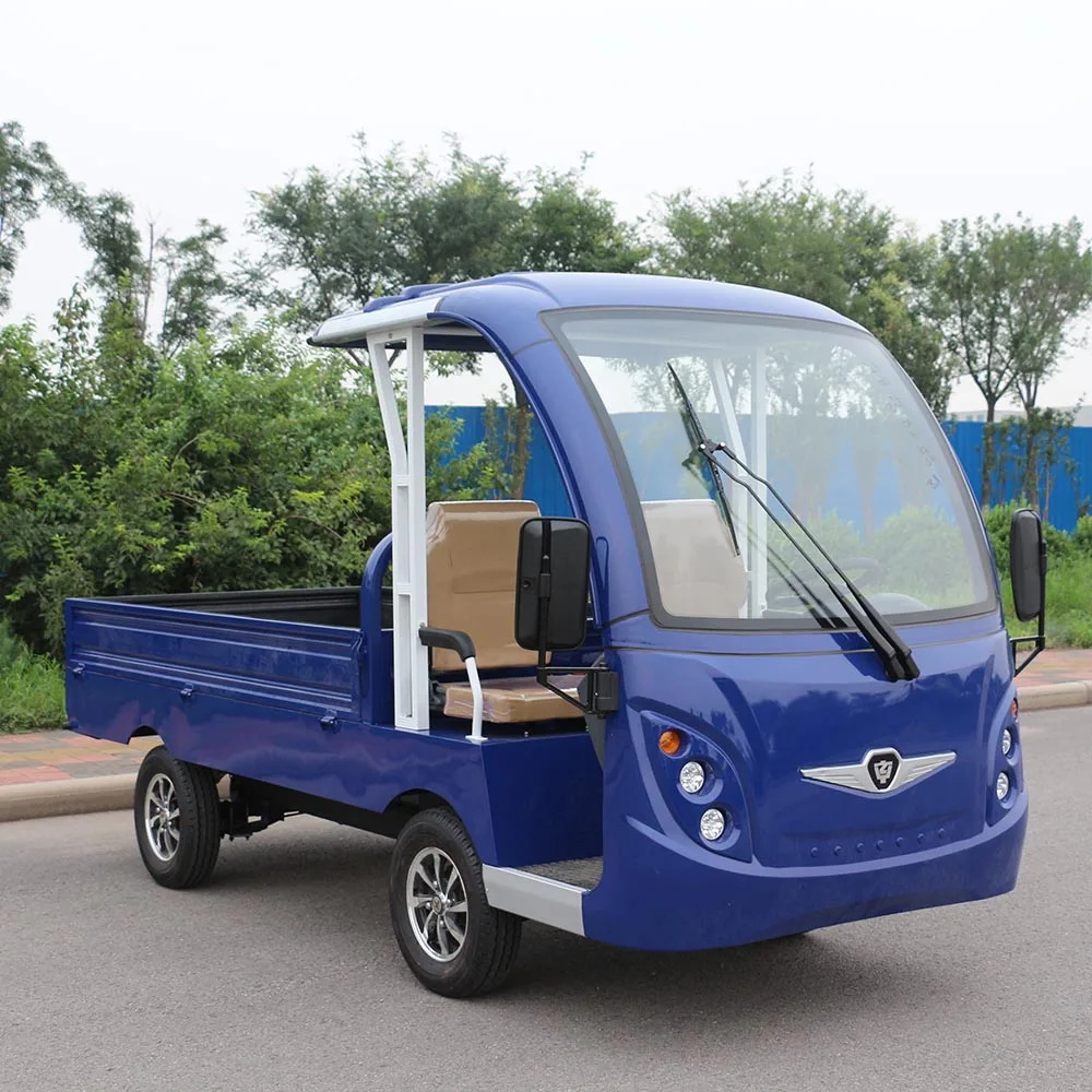 4 Wheel Electric Trucks Made in China Zhongyi Customized Automatic Truck Cars Left 8V145AH * 6 Lead Acid Battery CE & ISO 9001