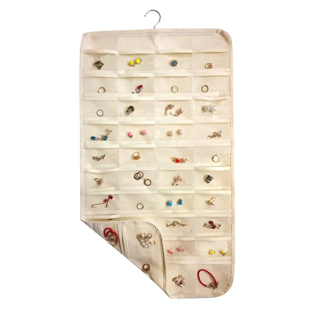 Wholesale Multi-pockets Hanging Jewelry Bag Organizer Travel Bag for Ladies Women