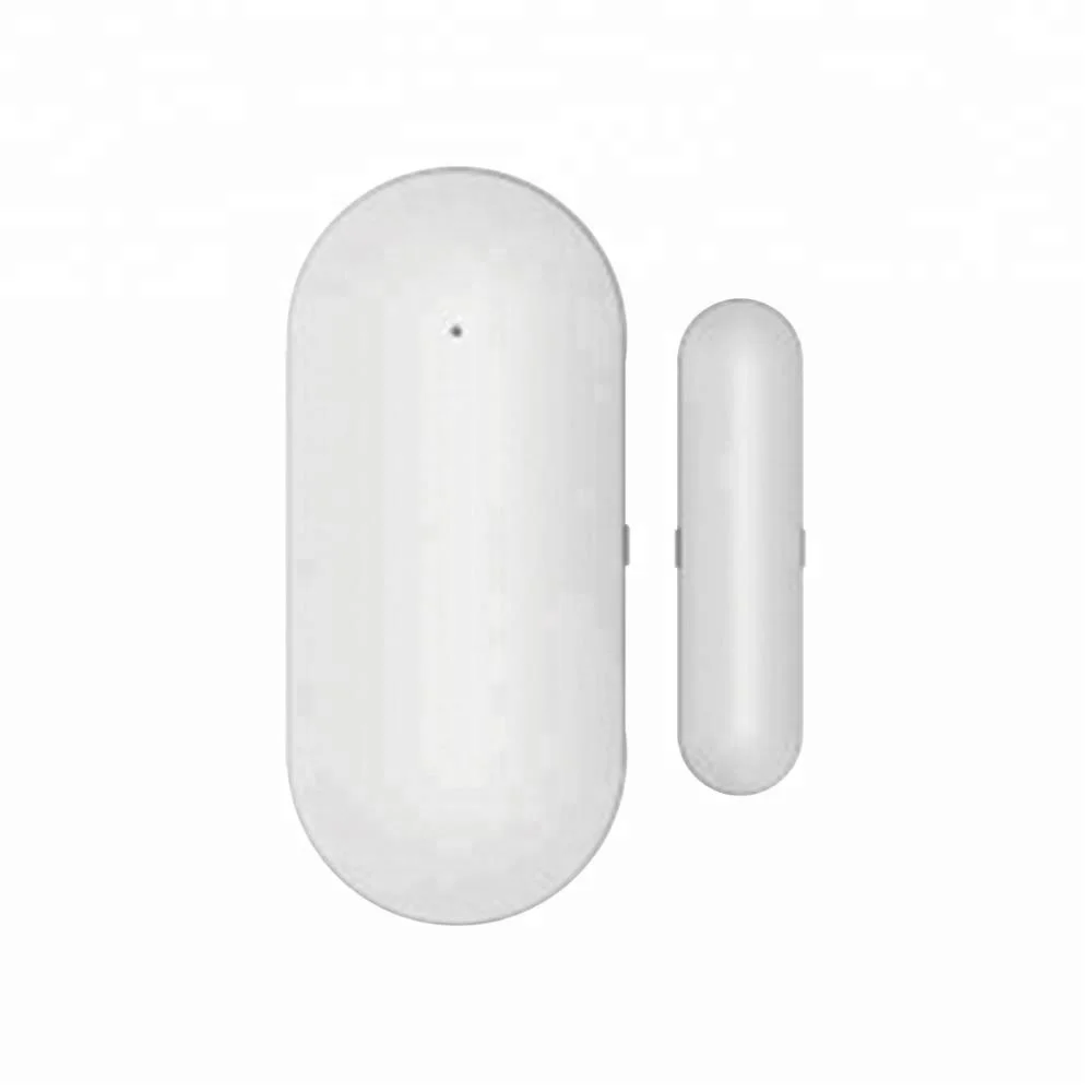 Wireless door windows sensor with panic button super slim design door magnetic contact for smart home alarm system