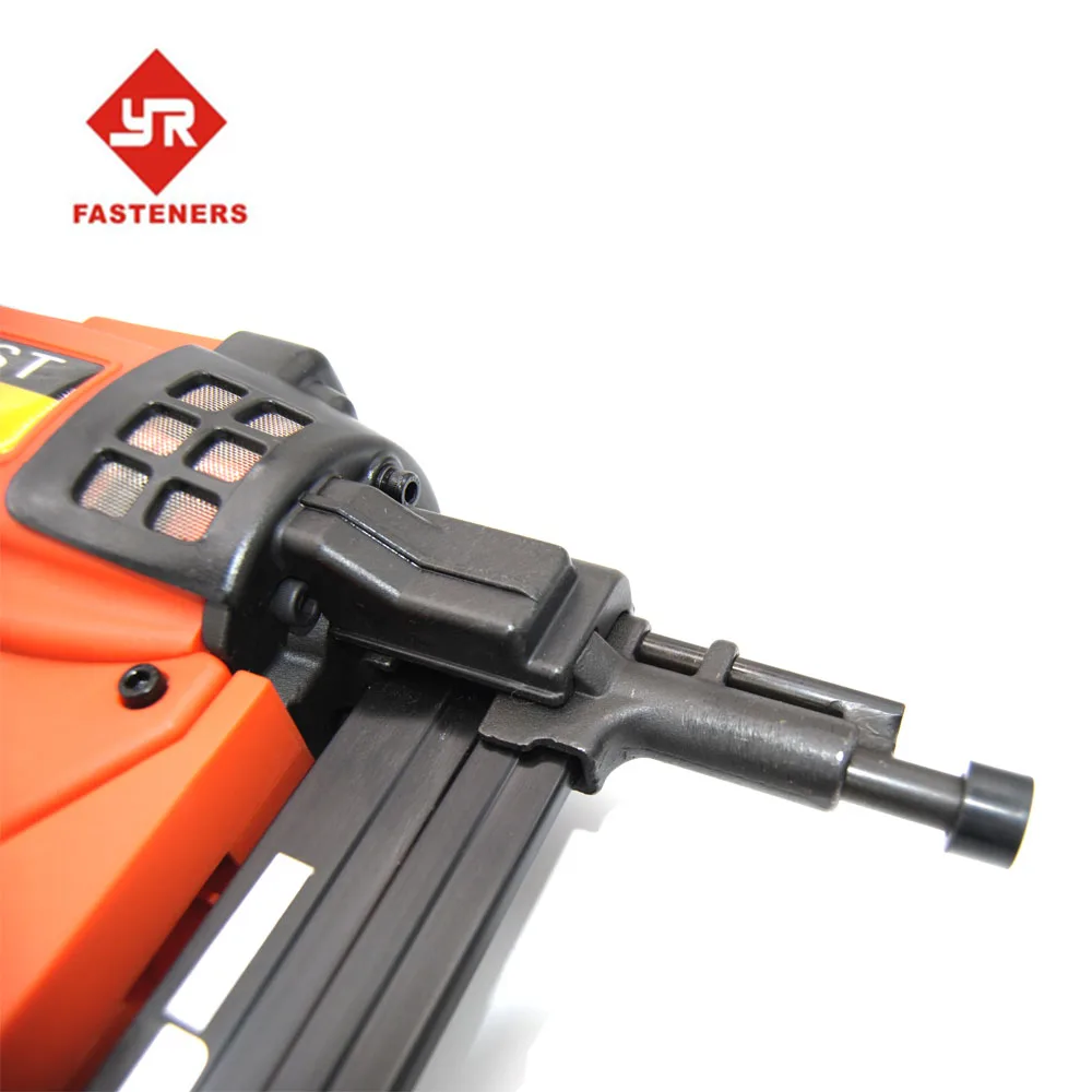 Cordless gas concrete nailer for steel and hard concrete