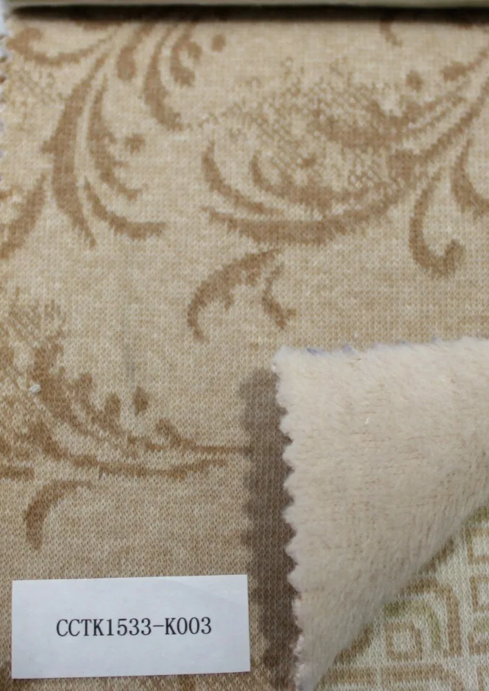 Factory Custom Printing gots certified organic cotton digital print knit fabric