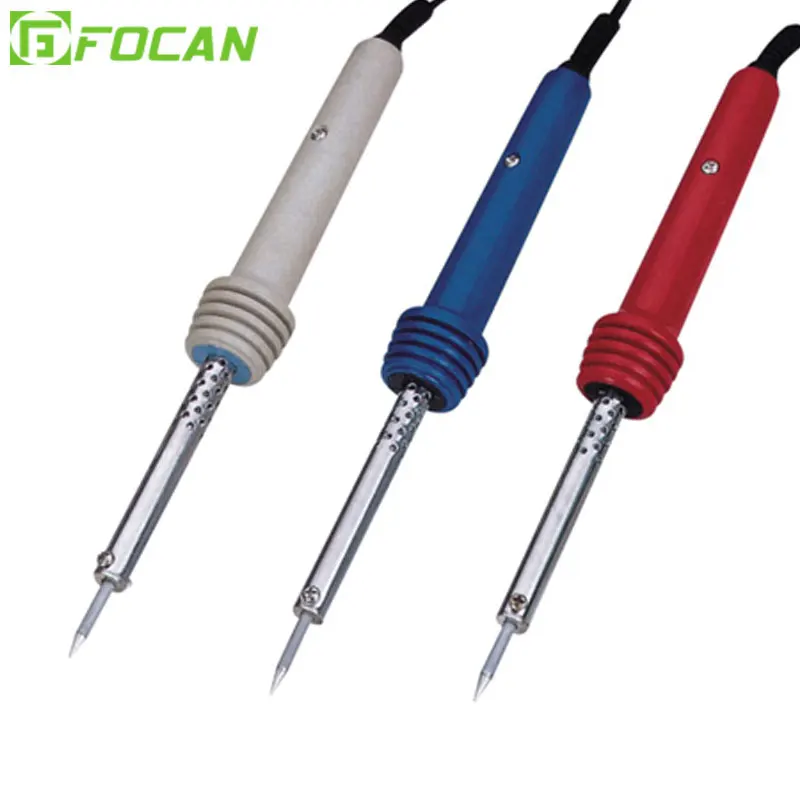 Электрический паяльник высокой мощности с деревянной ручкой и внешним нагревом (долгий срок службы)