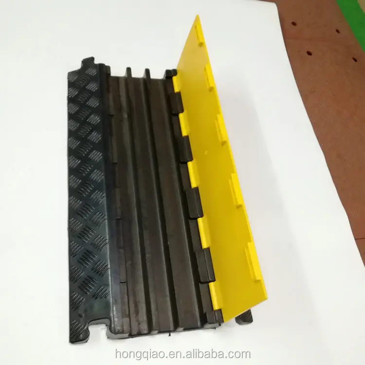 3 Channel Heavy Duty Rubber Cable Protection