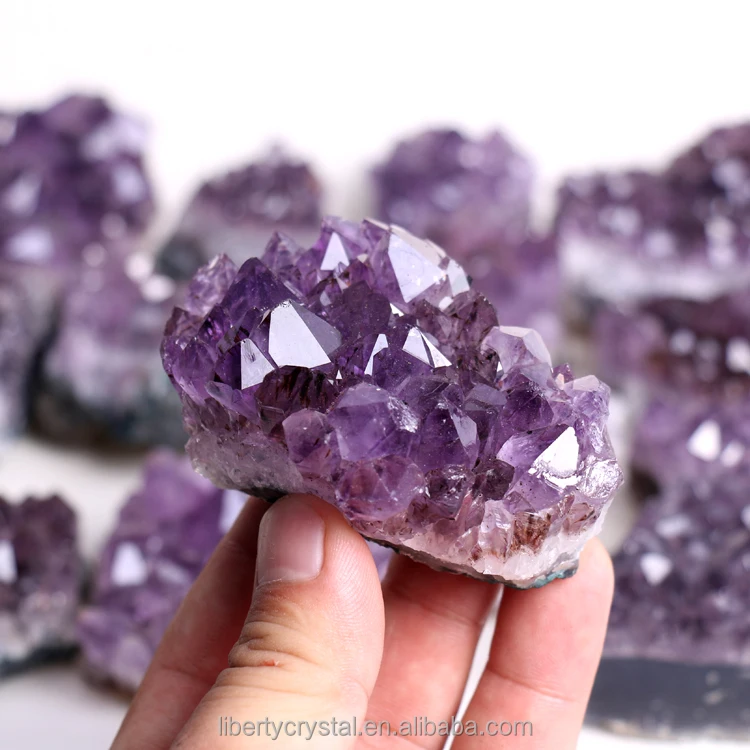 Wholesale Natural Amethyst Geode Crystal Quartz Amethyst Cluster Specimen for sale