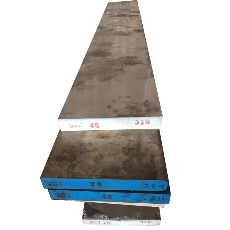 material Cr12MoV  SKD11 tool steel flat bar 1.2379 steel